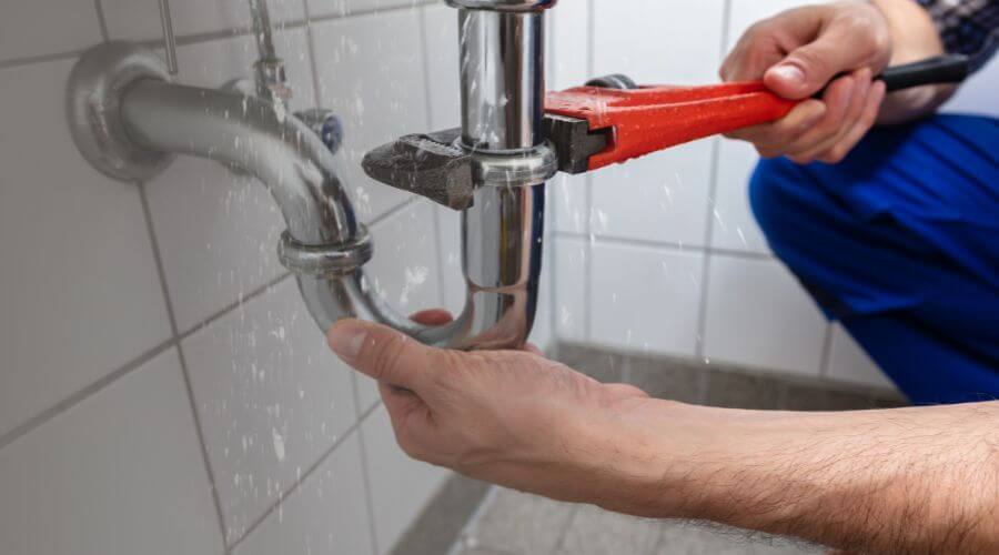 Expert burst pipe repair services in Hay Springs, NE